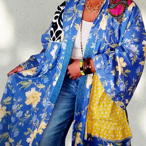 Handmade Kimono [Flora Kimono] - Picture 4 of 4